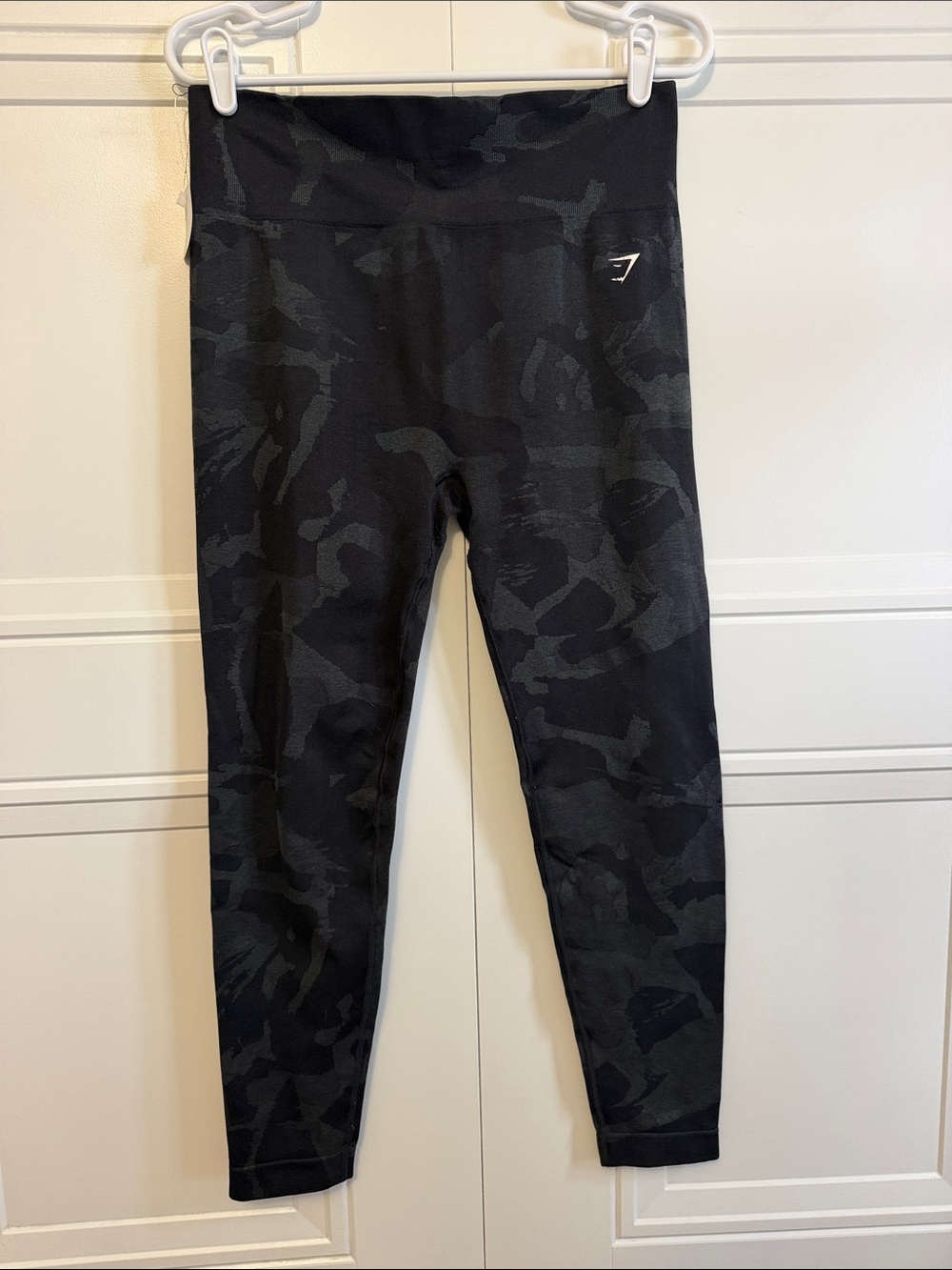 Gymshark Women’s Black Camo High-Waist Leggings